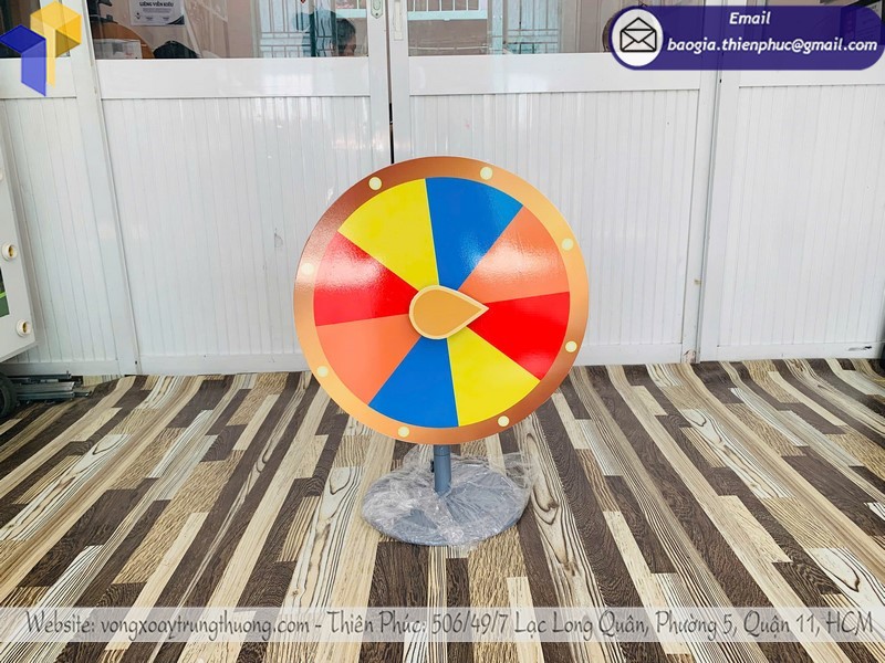 Khai trương cửa hàng mới bằng vòng quay may mắn event